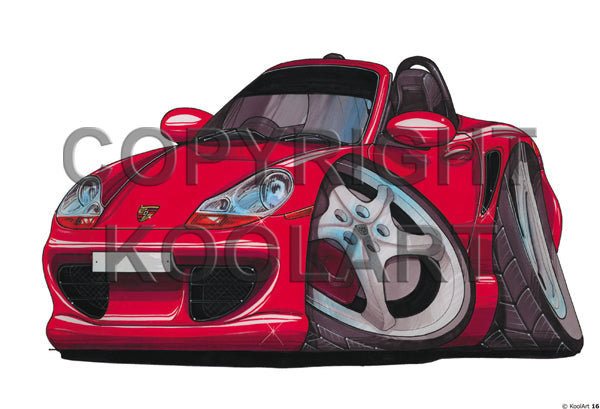 Porsche Boxter Red (SKU16)