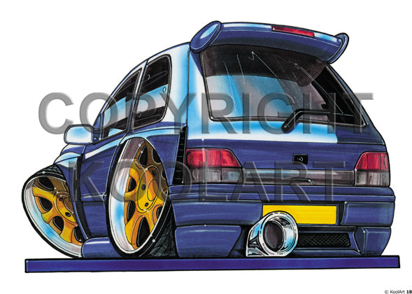 Renault Clio Williams Blue (SKU18)