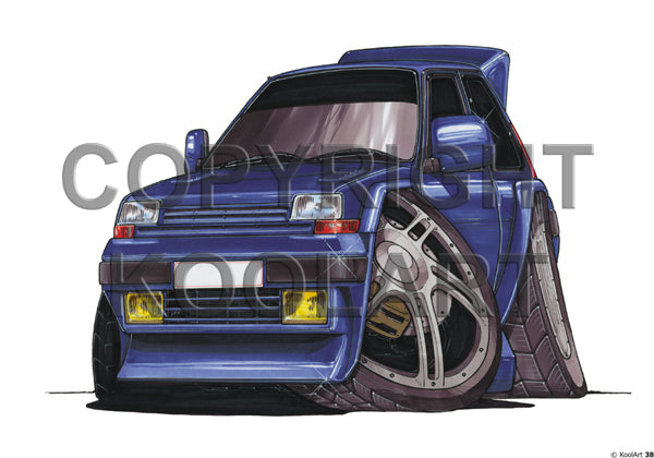 Renault 5 Turbo Blue (SKU38)