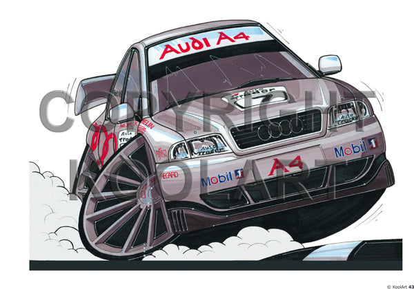 Audi A4 BTCC 98 Silver (SKU43)