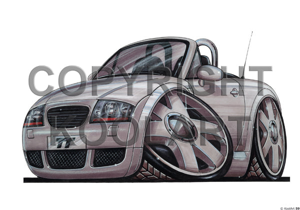 Audi TT ROADSTER Silver (SKU59)
