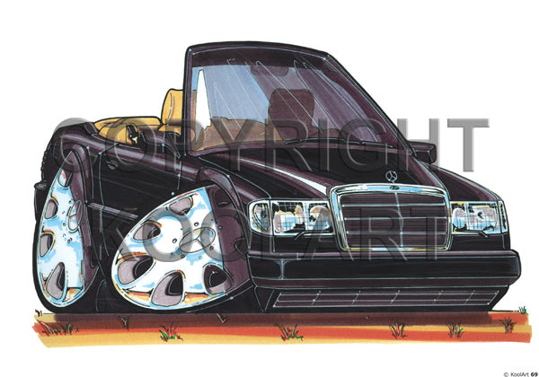Mercedes 300 CABRIO Black (SKU69)