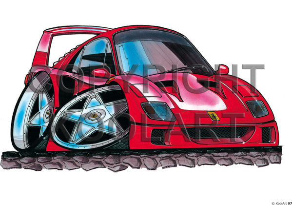 Ferrari F40 Red (SKU97)