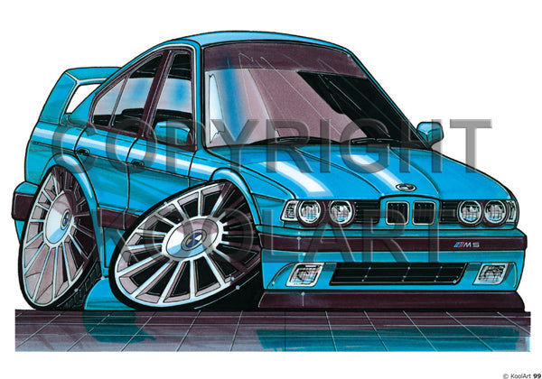 BMW M5 Blue (SKU99)