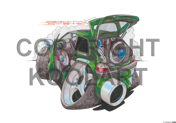 Citroen Ax Green (SKU1000)