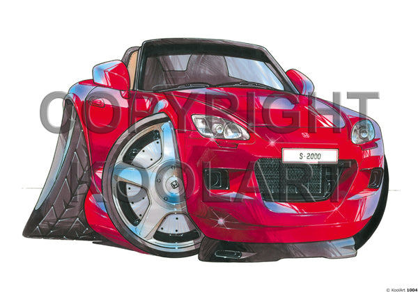 Honda S2000 Red (SKU1004)