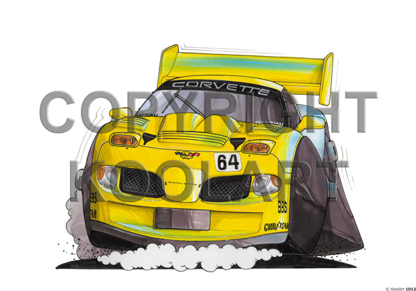 Chevrolet Corvette Le Mans Yellow (SKU1012)