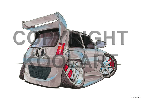 Renault 5 Carisma Max Power Silver (SKU1033)