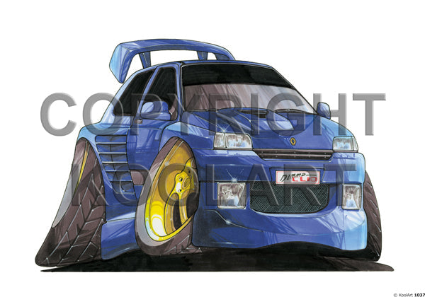 Renault Clio Dimmac Max Power Blue (SKU1037)