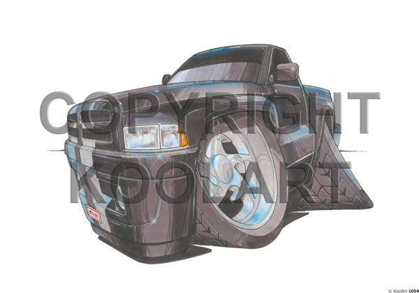Chrysler Dodge Ram Black (SKU1059)
