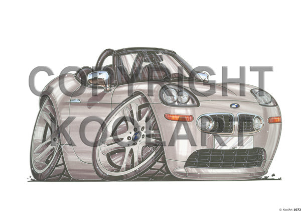 BMW Z8 Silver (SKU1072)