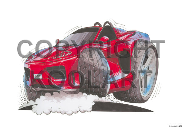 Ferrari 360 Cabrio Red (SKU1076)