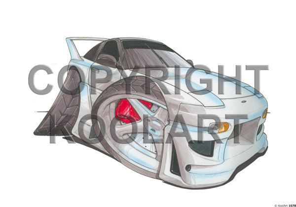 Nissan 200 Sx White (SKU1078)