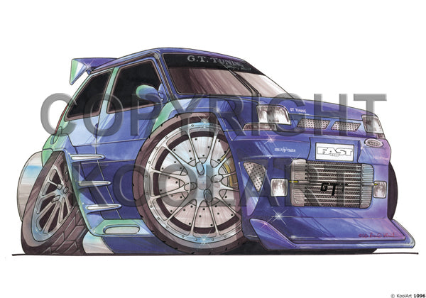 Renault 5 Gt Tuning Blue (SKU1096)