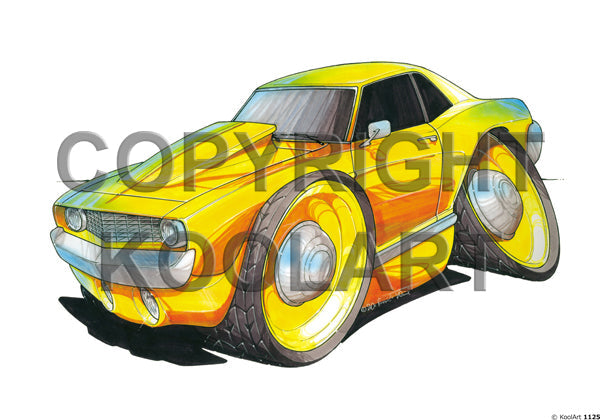Chevrolet Camaro Yellow (SKU1125)