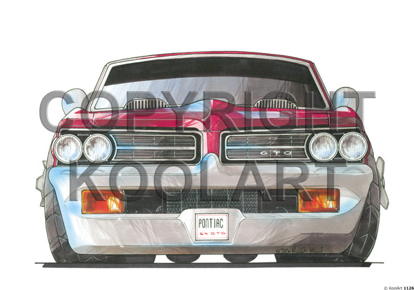 Pontiac GTO 1964 Red (SKU1126)