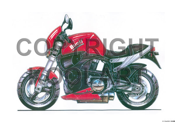 Buell Lighting X1 Red (SKU1144)