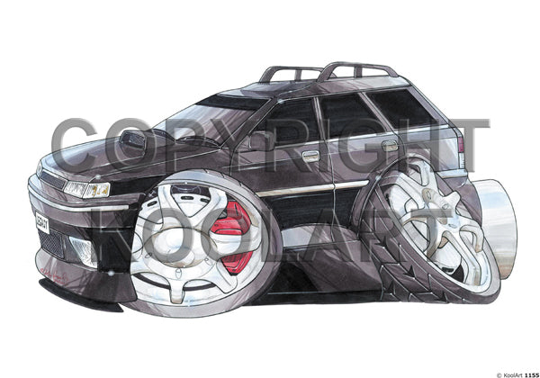 Subaru Legacy Station Wagon Black (SKU1155)