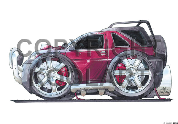 Land Rover Freelander Red (SKU1156)
