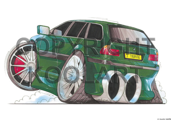 BMW 5 Series Touring Green (SKU1172)