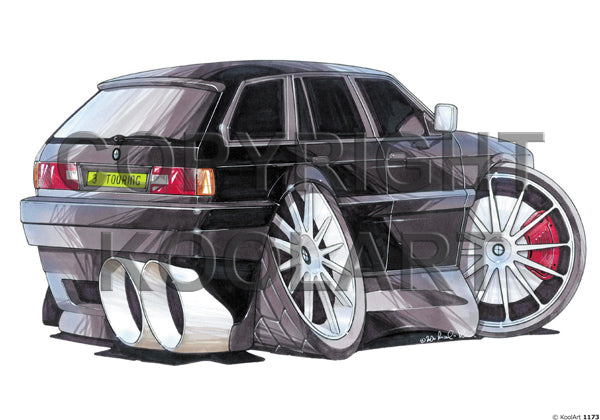 BMW 3 Series Touring Black (SKU1173)