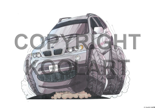 BMW X5 Silver (SKU1175)