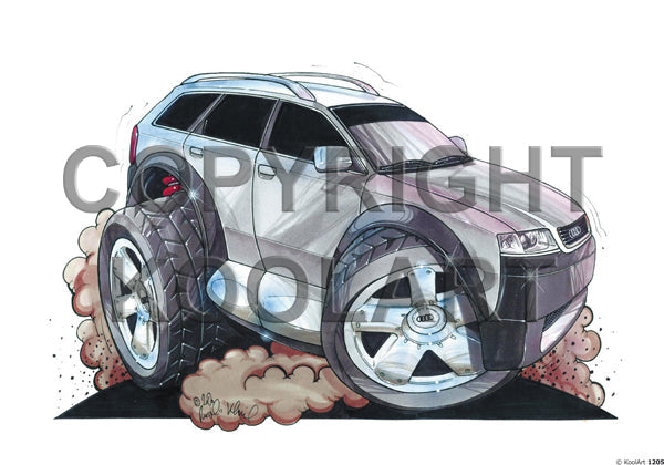 Audi A6 Estate Silver (SKU1205)