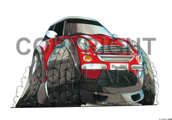 Mini Cooper Red (SKU1208)