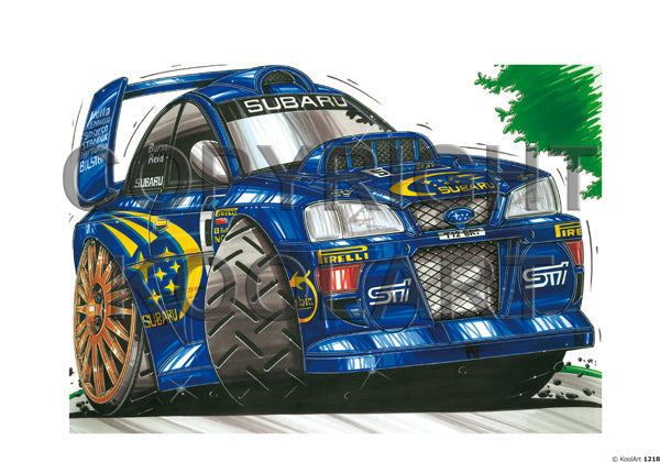 Subaru Impreza Wrc Blue (SKU1218)