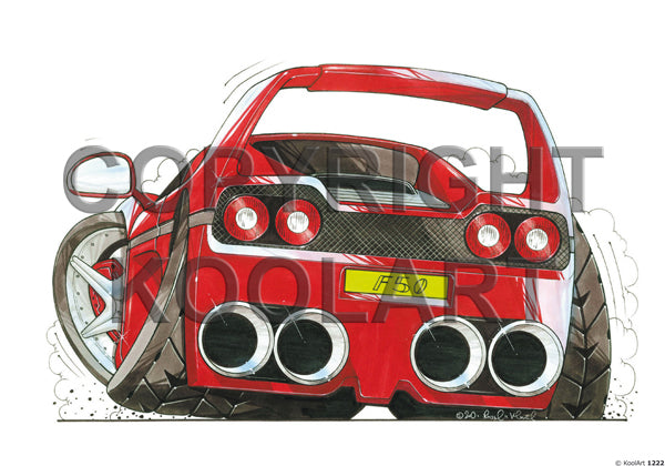 Ferrari F50 Red (SKU1222)