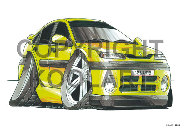 Renault Laguna Yellow (SKU1223)