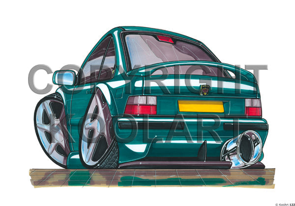 Austin Rover Turbo Tomcat Turquoise (SKU122)