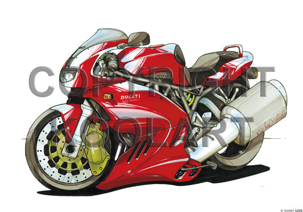 Ducati Supersport 900 Red (SKU1231)