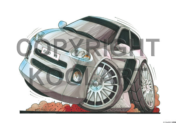Renault Clio 16V Silver (SKU1234)