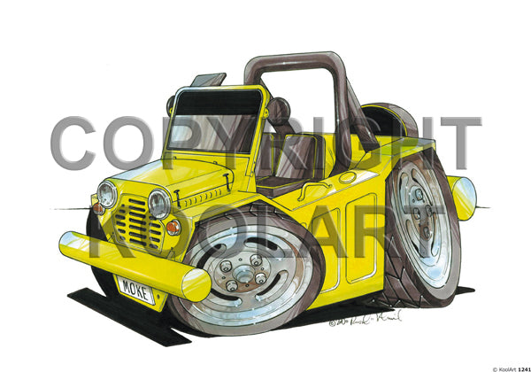 Mini Moke Yellow (SKU1241)
