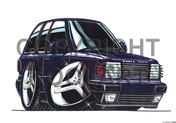Range Rover Vogue Blue (SKU1244)