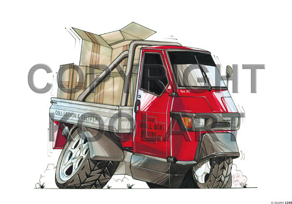 Piaggio Ape Red (SKU1245)
