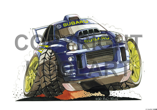 Subaru Impreza Wrc Blue (SKU1248)