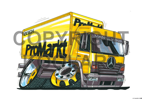 Mercedes Truck (Promarkt) Amg Promarkt Livery (SKU125)