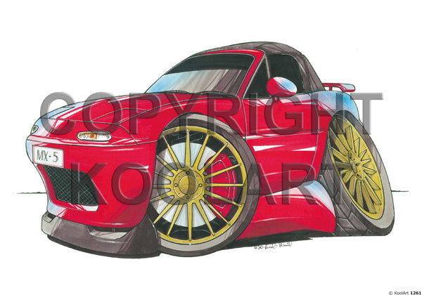 Mazda Mx-5 Red (SKU1261)