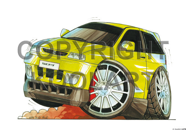 Seat Ibiza Gti Yellow (SKU1279)