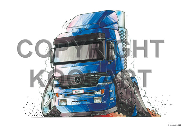 Mercedes Actros Blue (SKU1289)