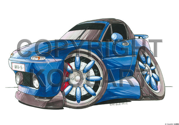 Mazda Mx-5 Blue (SKU1295)