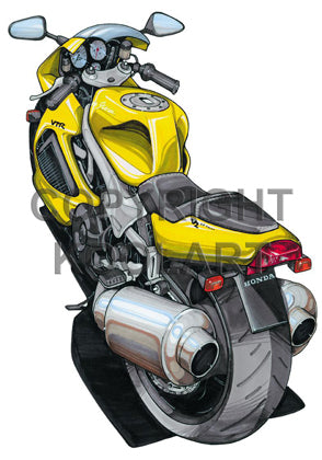 Honda Firestorm Yellow (SKU1309)
