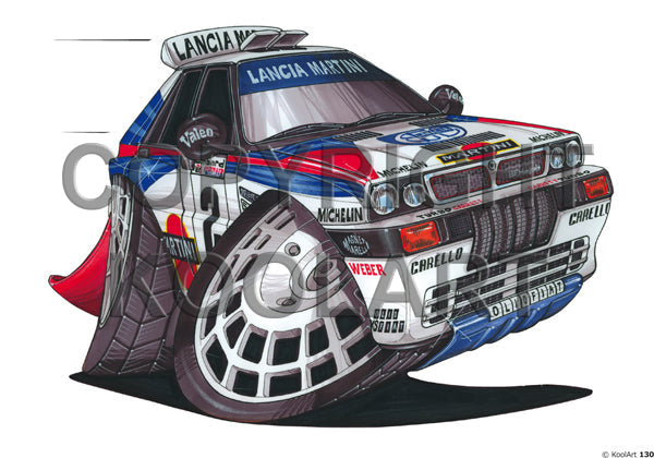 Lancia Integrale Rally Martini Livery (SKU130)