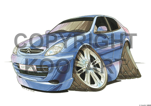 Citroen C5 Xsara Blue (SKU1315)