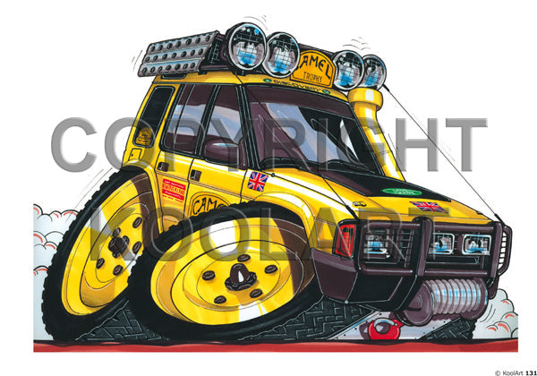 Land Rover Discovery Camel Trophy Livery (SKU131)