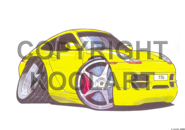 Porsche 996 Yellow (SKU1322)