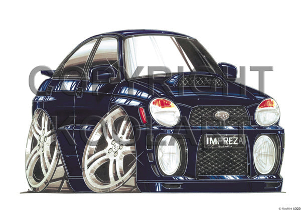 Subaru Impreza Blue (SKU1323)