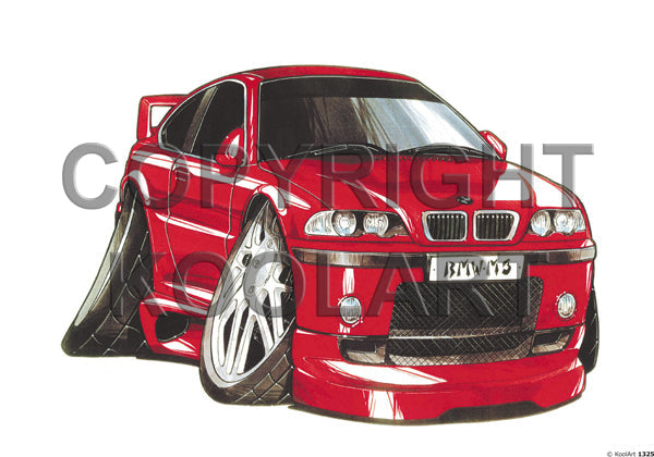 BMW M3 Red (SKU1325)